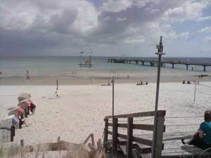 Ausblick vom Blue Monkey Beach Club